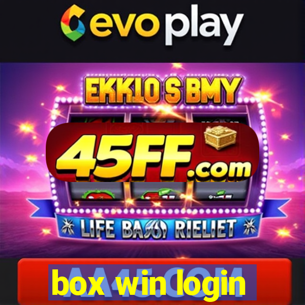 box win login